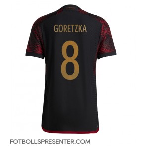 Tyskland Leon Goretzka #8 Borta Matchtröja VM 2022 Kortärmad